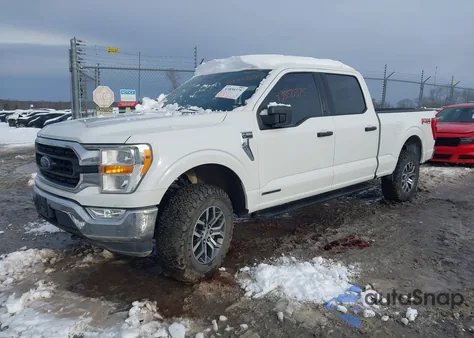 2021 Ford F-150 Xlt from USA, damaged, VIN 1FTFW1E16MFC73656